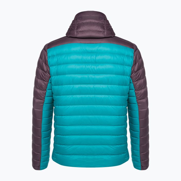 Uomo Patagonia Down Sweater Hoody giacca belay blu 4