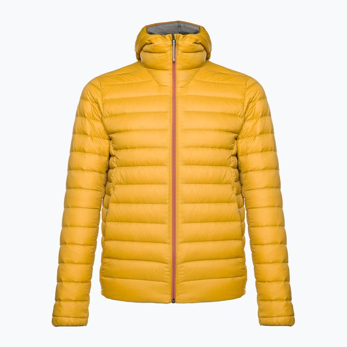 Uomo Patagonia Down Sweater Hoody giacca oro cosmico