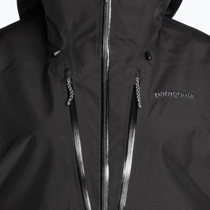 Patagonia giacca antipioggia donna Triolet nero 3