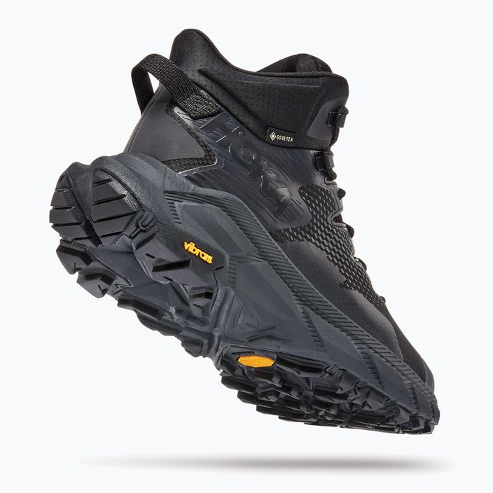 Scarpe da trekking da uomo HOKA Trail Code GTX nero/vena 4