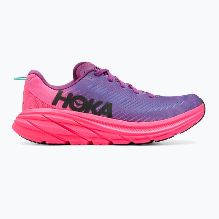 Scarpe da corsa da donna HOKA Rincon 3 beautyberry/kockout rosa 8