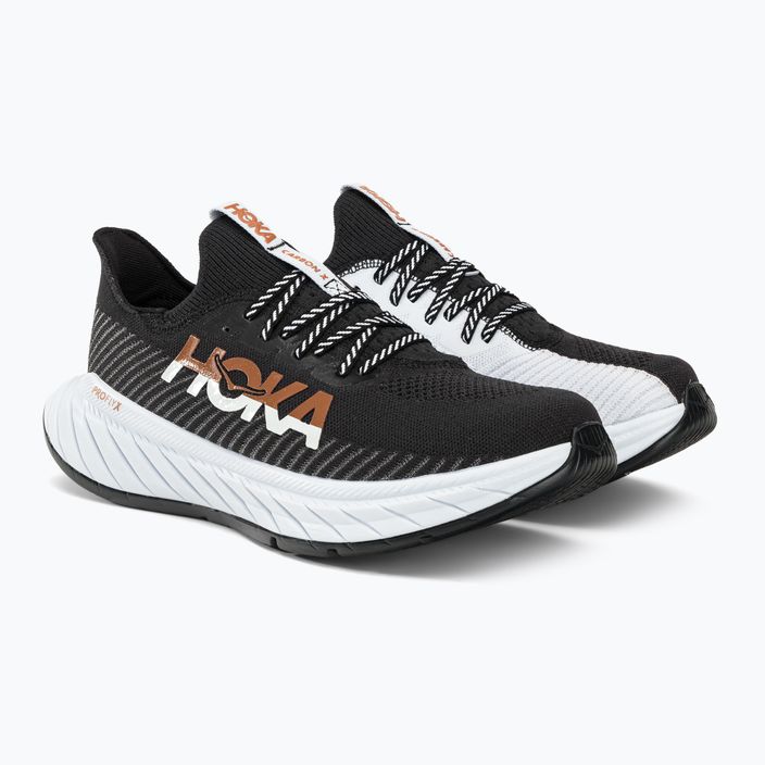 Scarpe da corsa da uomo HOKA Carbon X 3 nero/bianco 3