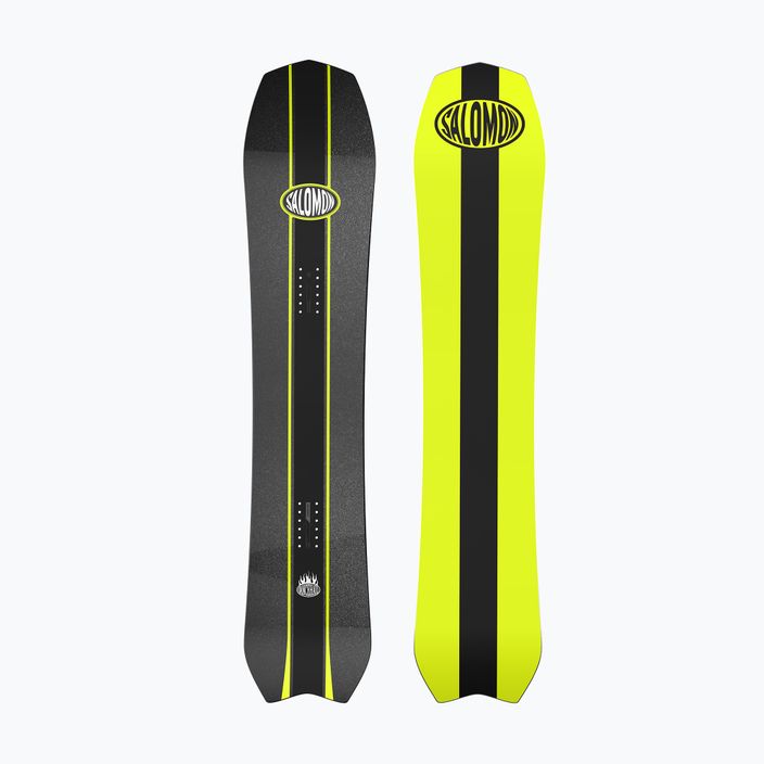 Snowboard Salomon Dancehaul nero/giallo 7