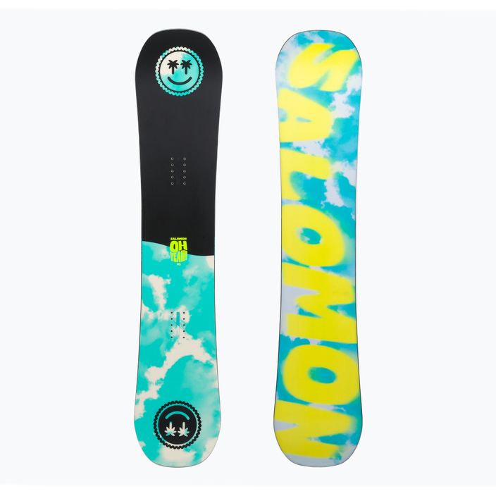 Snowboard donna Salomon Oh Yeah nero/verde