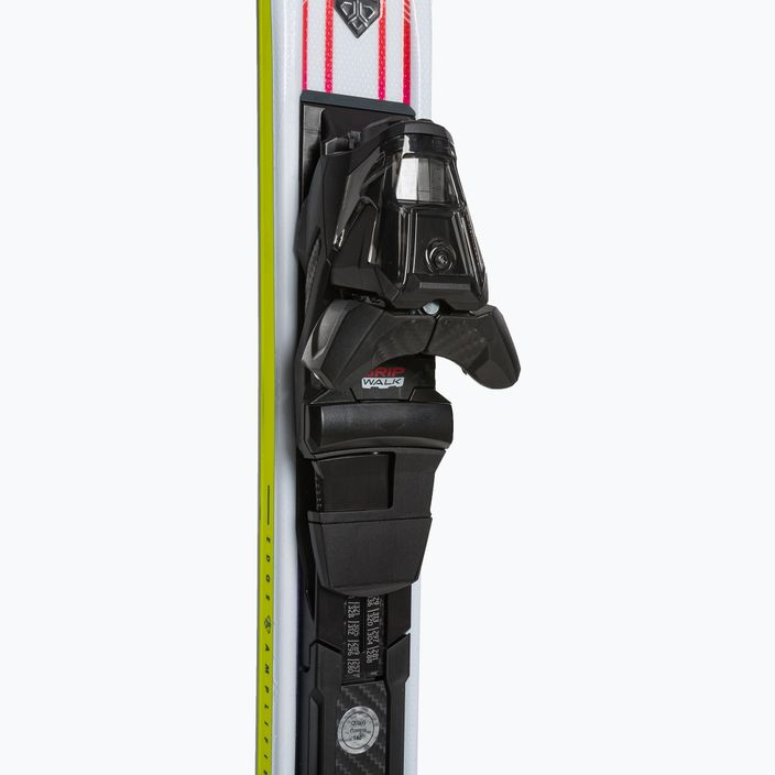 Sci da discesa Salomon S/Max Endurance + attacchi M10 GW bianco/nero/verde acido 4