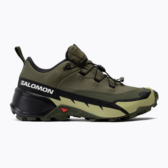Salomon Cross Hike GTX 2 scarpe da trekking da uomo notte d'oliva/nero/grigio 2