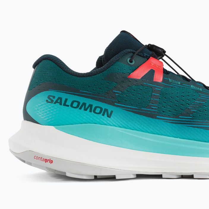 Salomon Ultra Glide 2 scarpe da corsa uomo atlantic deep/blue radiance/fiery red 9