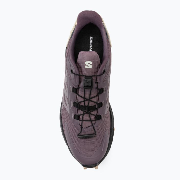 Salomon Supercross 4 scarpe da corsa da donna moonscape/nero/tend 6