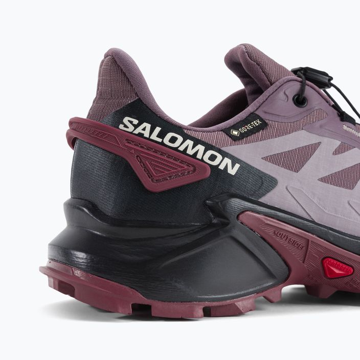 Salomon Supercross 4 GTX scarpe da corsa da donna moonscape/nero 11