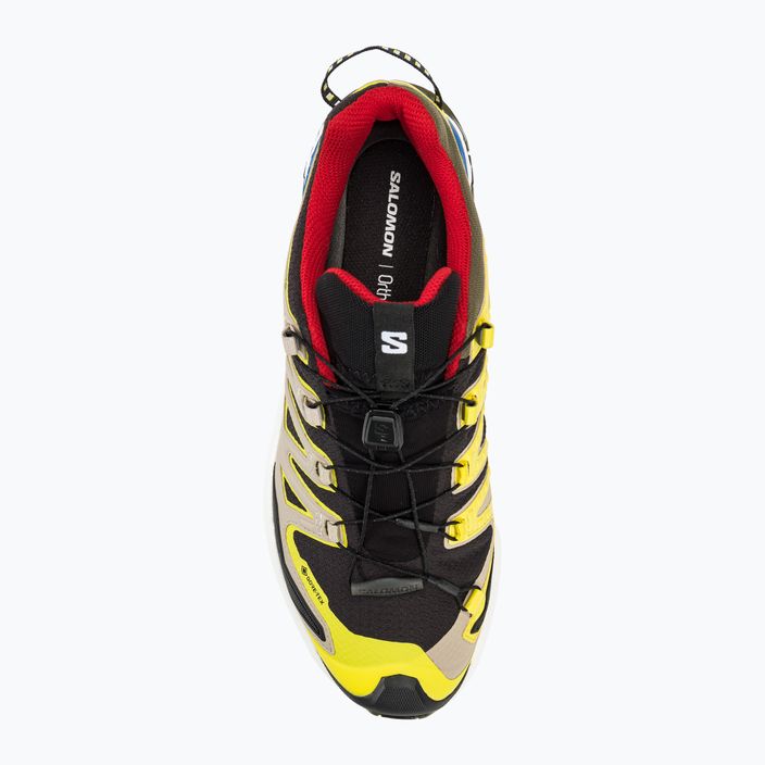 Salomon XA Pro 3D V9 GTX scarpe da corsa uomo nero/burro /lapis 7