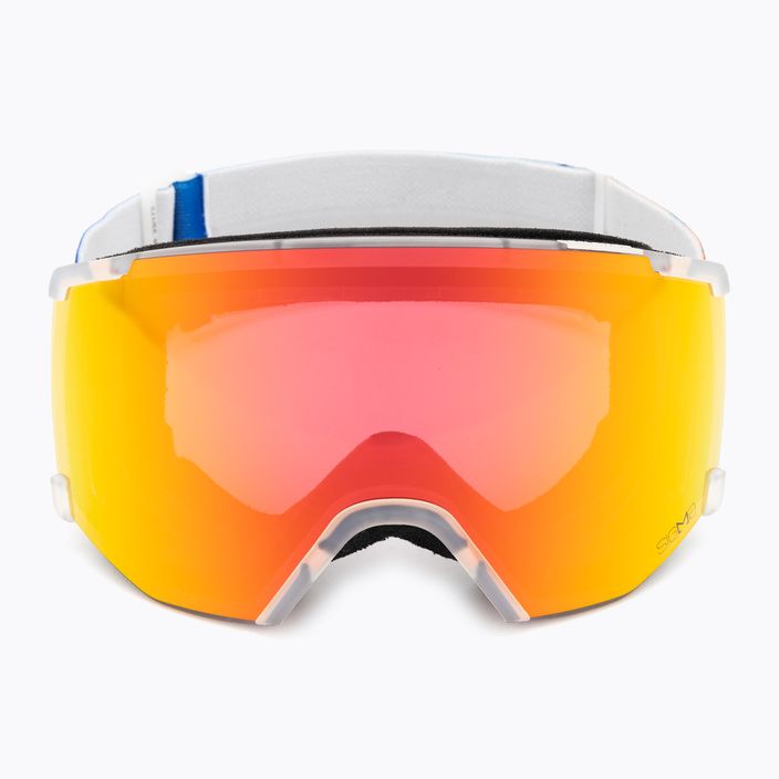 Salomon S View Sigma, occhiali da sci traslucidi frozen/poppy red 2