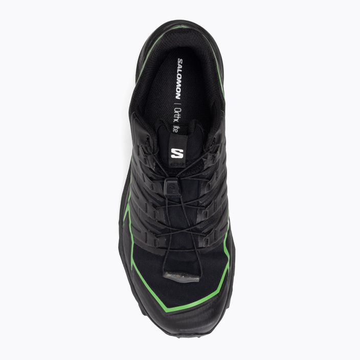 Salomon Thundercross GTX scarpe da corsa da uomo nero/geco verde/nero 8