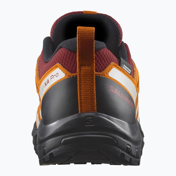 Salomon XA Pro V8 CSWP rosso/nero/opeppe scarpe da trekking junior 14