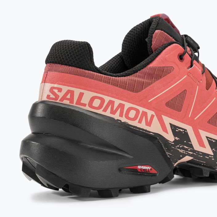 Salomon Speedcross 6 scarpe da corsa da donna pelle di mucca/nero/rosa inglese 12