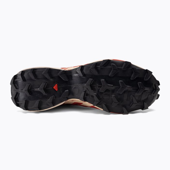 Salomon Speedcross 6 GTX scarpe da corsa uomo nero/rosso dalhia/rosso poppy 8