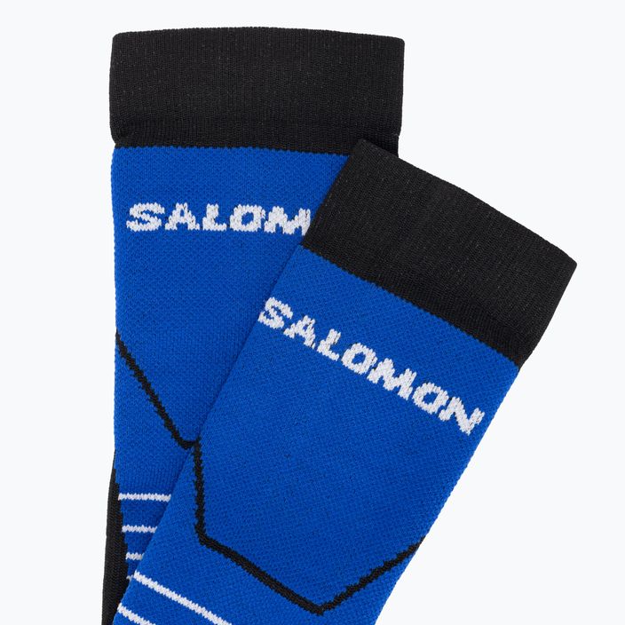 Calze da sci Salomon S/Pro nero/blu abbagliante/bianco 3