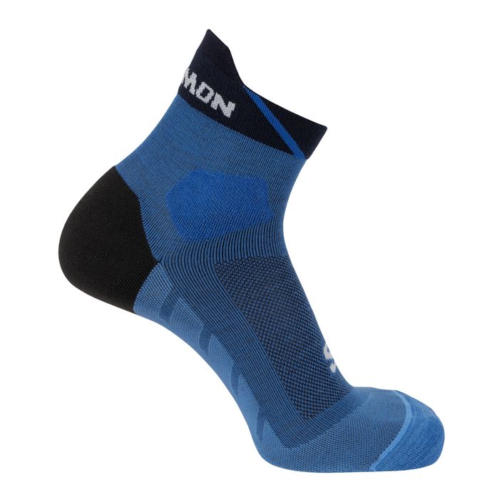 Salomon Speedcross Ankle calzini da corsa blu francese/carbonio/blu ibiza 2
