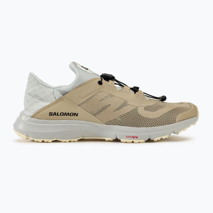 Salomon Amphib Bold 2 scarpe da corsa donna pepe bianco/grigio ghiacciaio/giallo trasparente 2