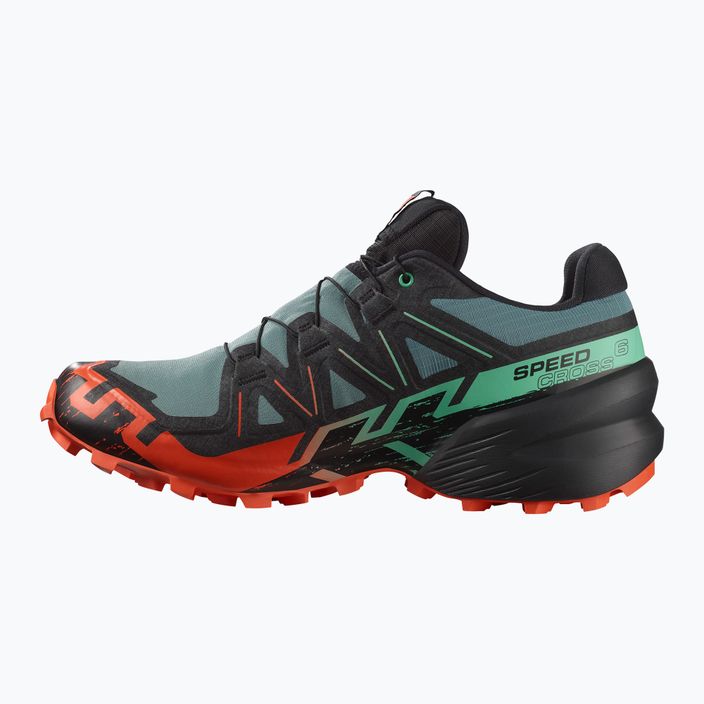 Salomon Speedcross 6 GTX scarpe da corsa uomo north atlantic/nero/ciliegia pomodoro 2