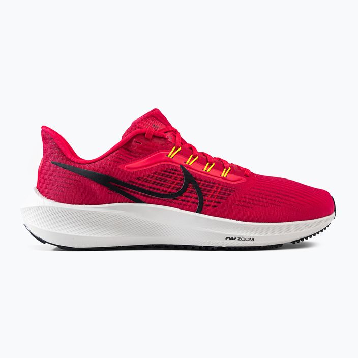 Uomo Nike Air Zoom Pegasus 39 sirena rosso / nero / rosso clay / fantasma scarpe da corsa 2