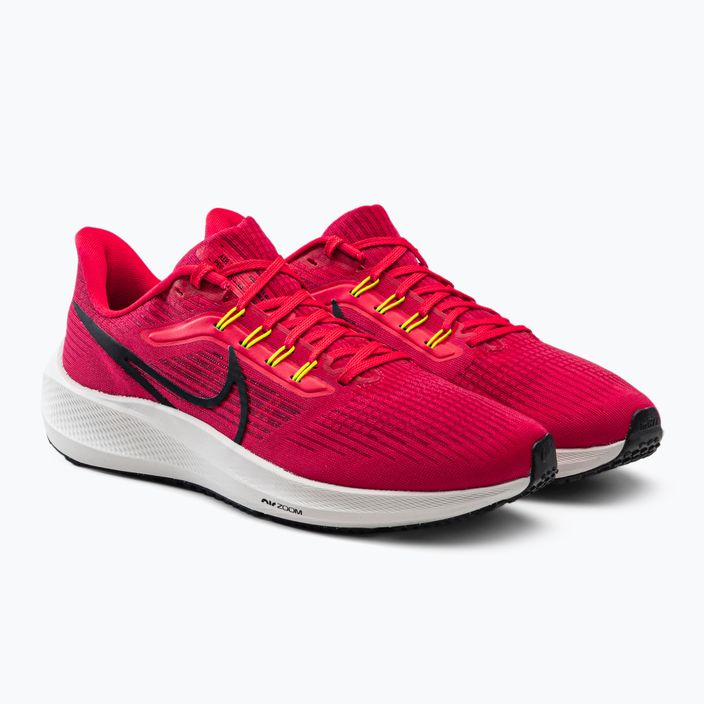 Uomo Nike Air Zoom Pegasus 39 sirena rosso / nero / rosso clay / fantasma scarpe da corsa 5