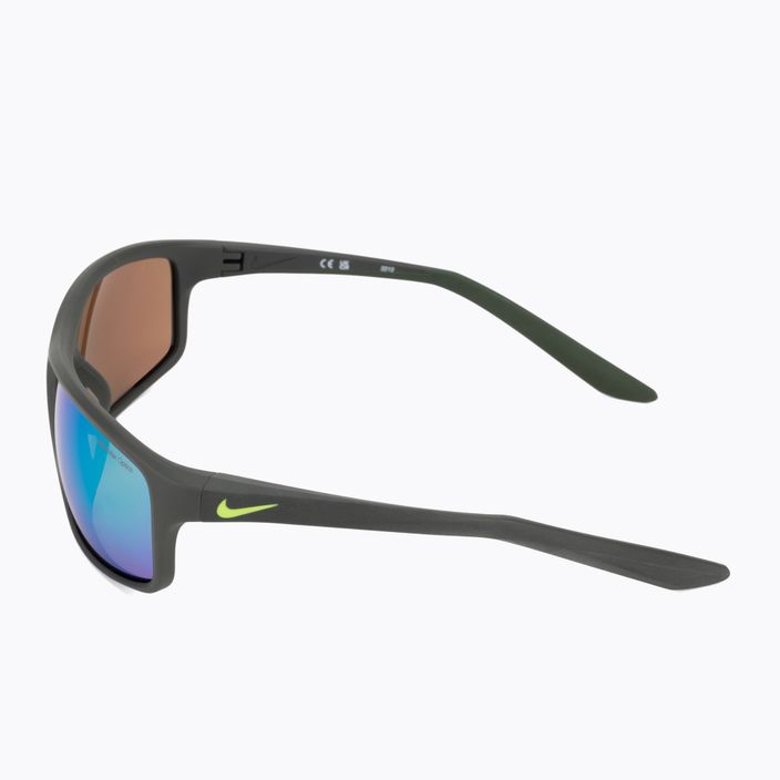 Nike Adrenaline 22 M opaco sequoia/verde atomico/marrone con occhiali da sole verdi 4