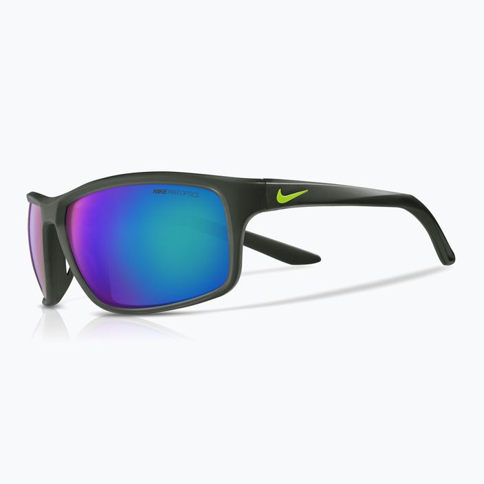 Nike Adrenaline 22 M opaco sequoia/verde atomico/marrone con occhiali da sole verdi 5