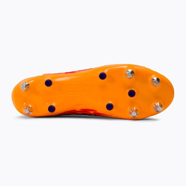 New Balance Tekela V3+ Pro SG scarpe da calcio uomo impulso/arancione vibrante 5
