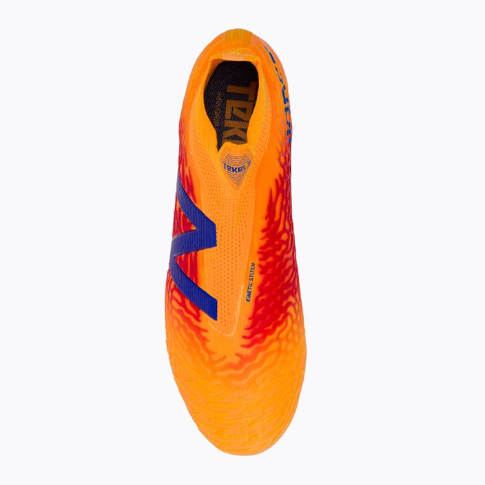 New Balance Tekela V3+ Pro SG scarpe da calcio uomo impulso/arancione vibrante 6