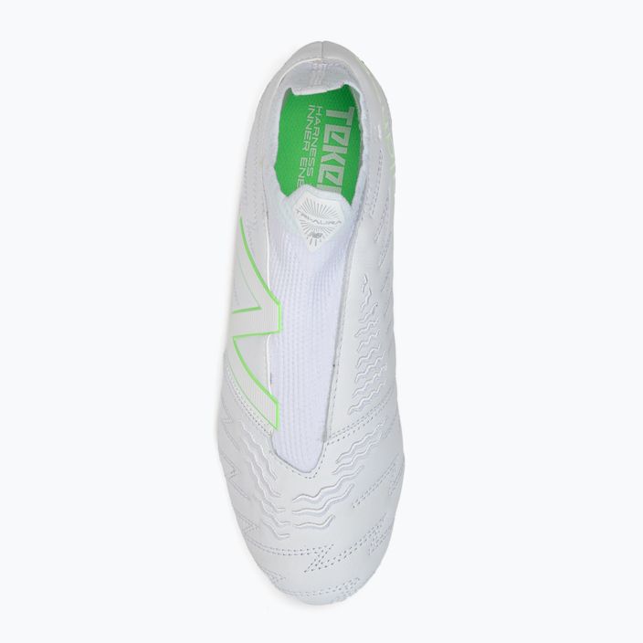 Scarpe da calcio da uomo New Balance Tekela V3+ Pro Leather FG bianco 6