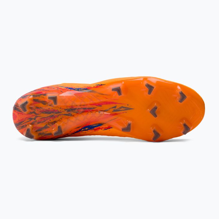 Scarpe da calcio da uomo New Balance Furon v7 Pro FG impulso/arancio vibrante 5