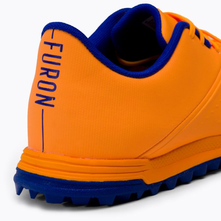 Scarpe da calcio per bambini New Balance Furon V6+ Dispatch JNR TF impulse/vibrant orange 8