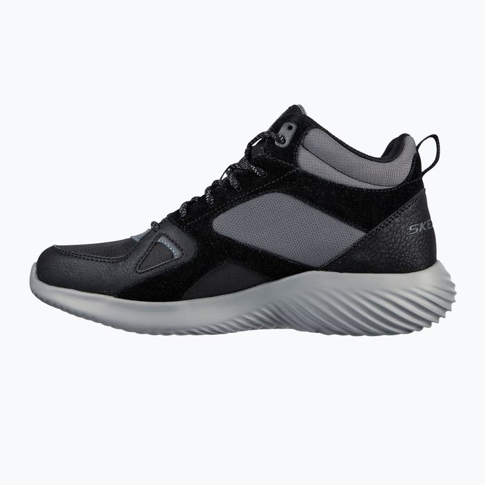 Scarpe SKECHERS Bounder Blast Back nero/carbone da uomo 3