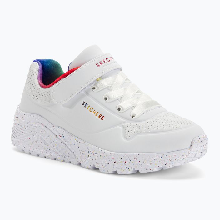 SKECHERS scarpe da bambino Uno Lite Rainbow Specks bianco/multi