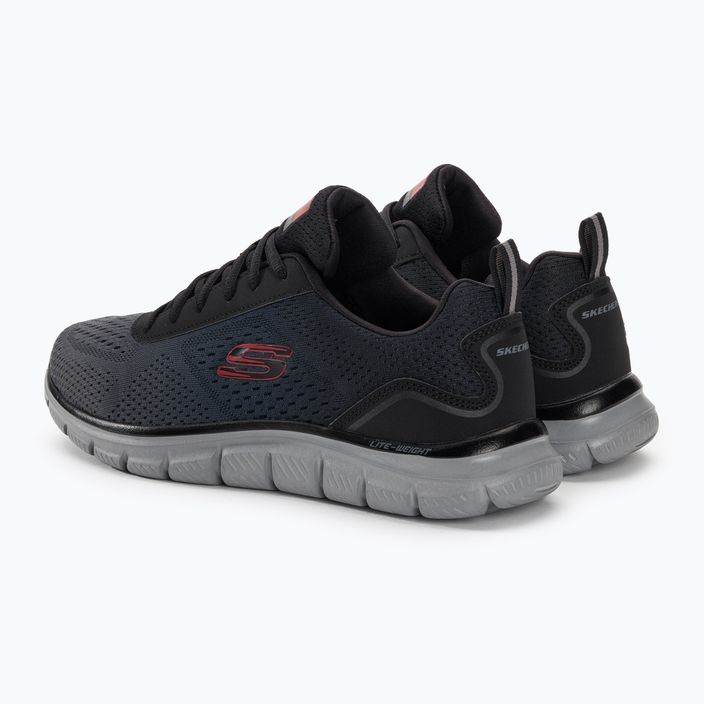 SKECHERS Track Ripkent nero/carbone scarpe da uomo 4