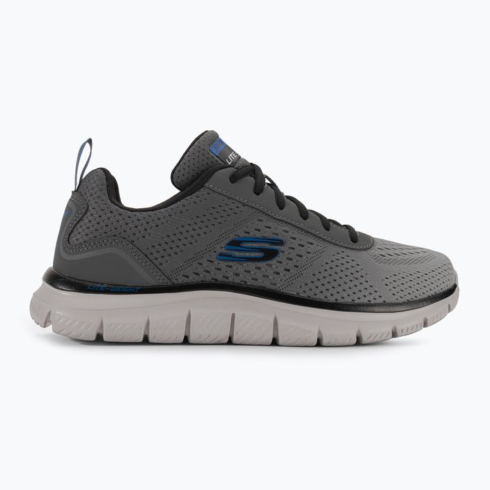 SKECHERS Track Ripkent scarpe da uomo carbone/grigio 2