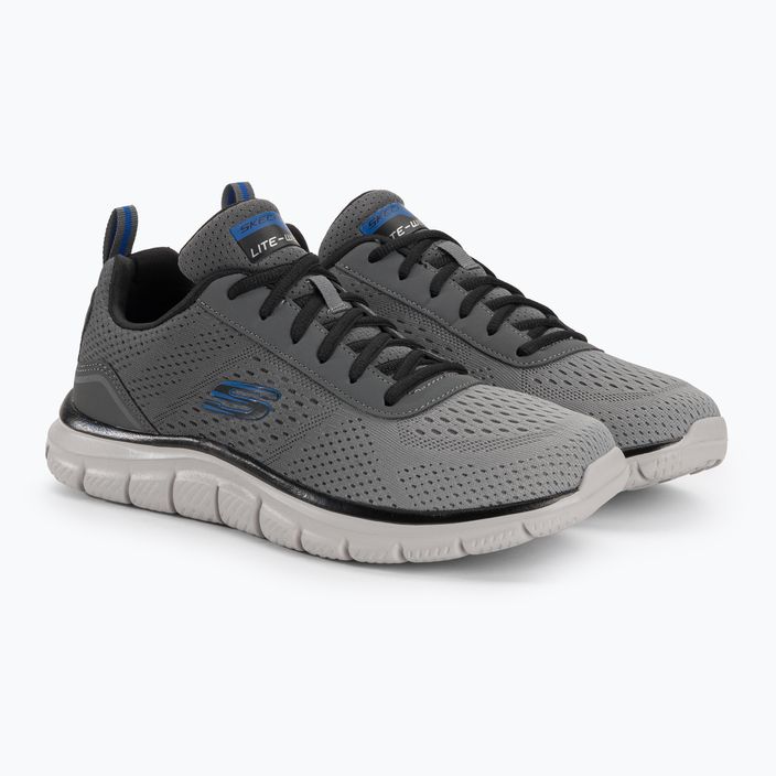 SKECHERS Track Ripkent scarpe da uomo carbone/grigio 4