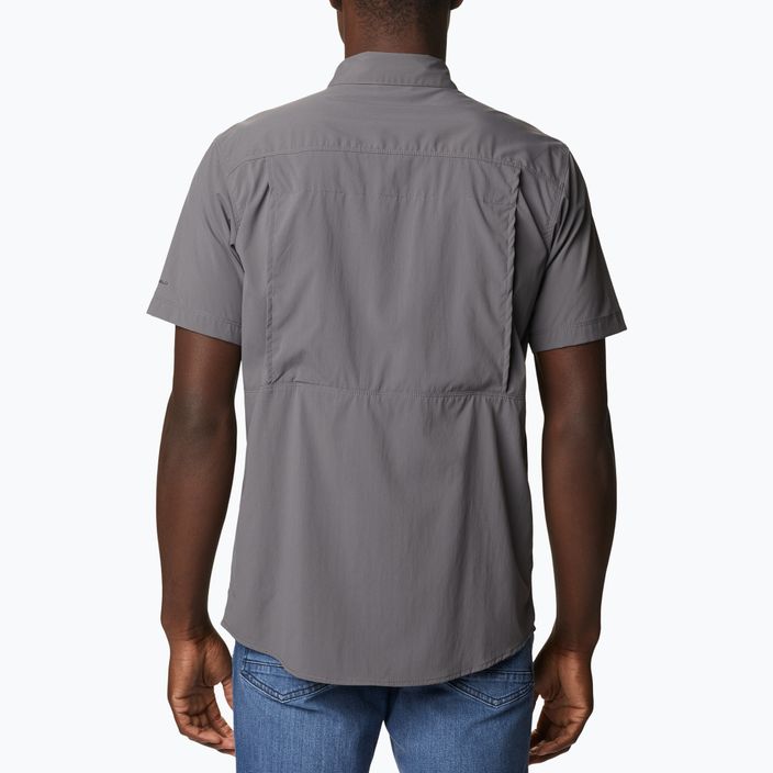 Columbia Newton Ridge II - Camicia da uomo grigio città 2