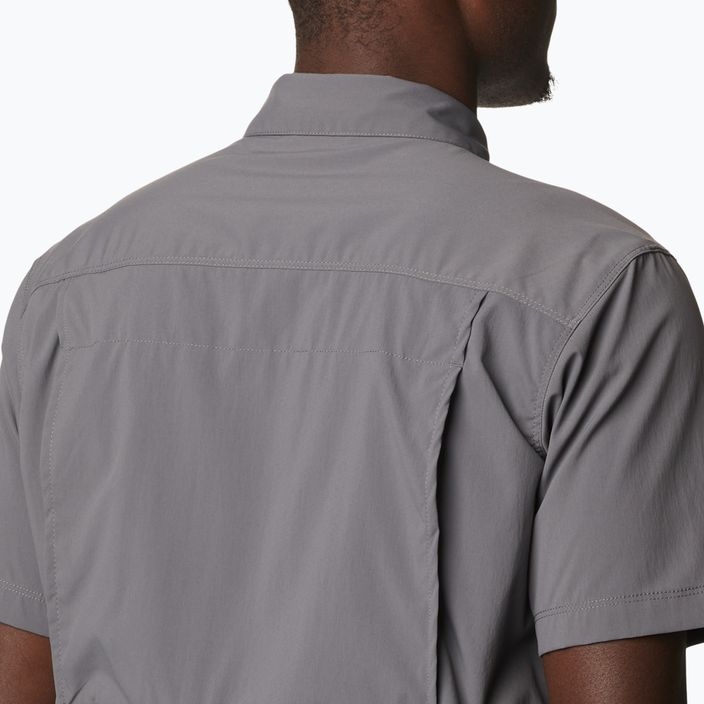 Columbia Newton Ridge II - Camicia da uomo grigio città 5