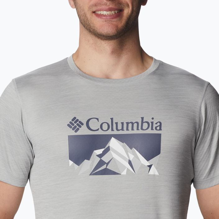 Columbia Zero Rules maglia da trekking uomo Grph columbia grey hthr/fractal peaks grx 3