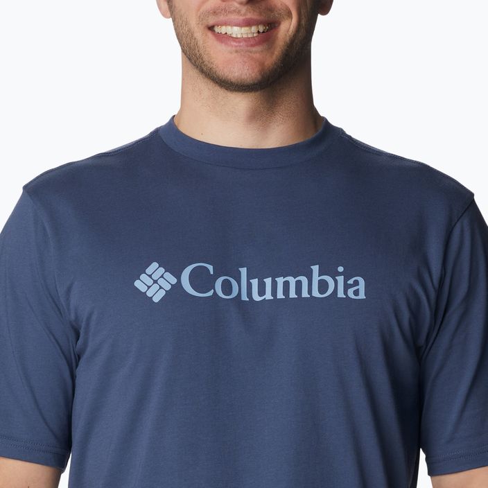 Columbia CSC Basic Logo maglia da trekking da uomo con grafica dark mountain/csc 4