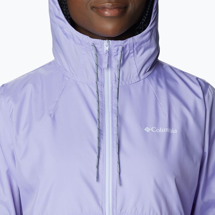 Columbia Flash Forward, giacca a vento da donna, color porpora smerigliato/viola 5