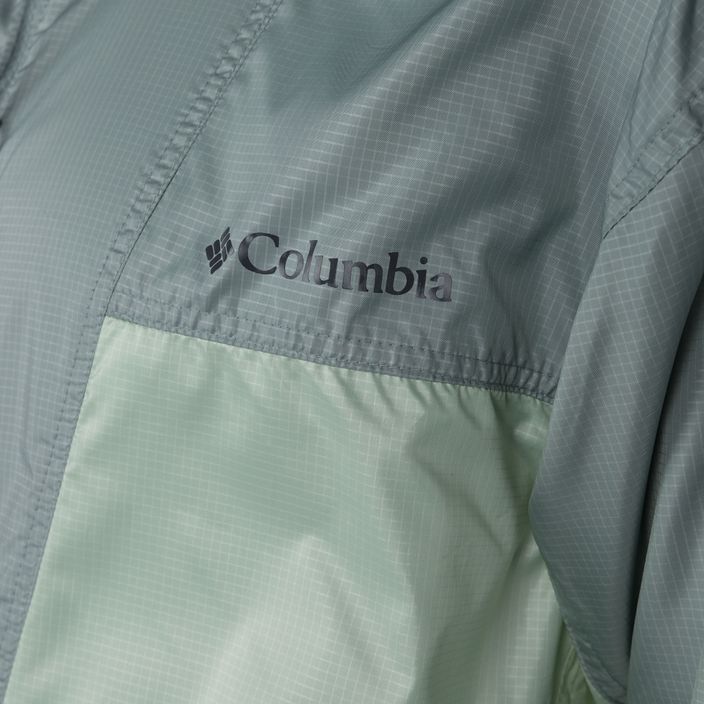 Columbia Trail Traveler giacca a vento da uomo verde ghiaccio/niagara 3