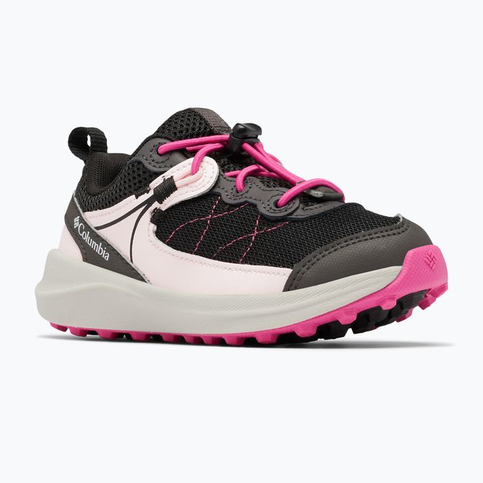 Columbia Trailstorm Youth nero/rosa ghiaccio scarpe da trekking per bambini 10