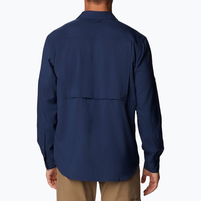 Columbia Silver Ridge Utility Lite, camicia da uomo, colore blu scuro. 2