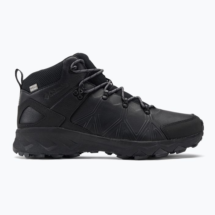 Columbia Peakfreak II Mid Outdry Leather nero/grafite scarpe da trekking da uomo 2
