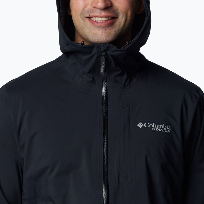 Columbia Ampli-Dry II Shell giacca da pioggia uomo nero 3