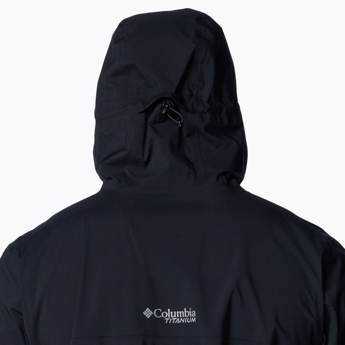 Columbia Ampli-Dry II Shell giacca da pioggia uomo nero 4