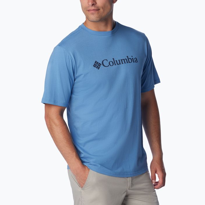Columbia CSC Basic Logo skyler/collegiate navy t-shirt da uomo firmata csc 2