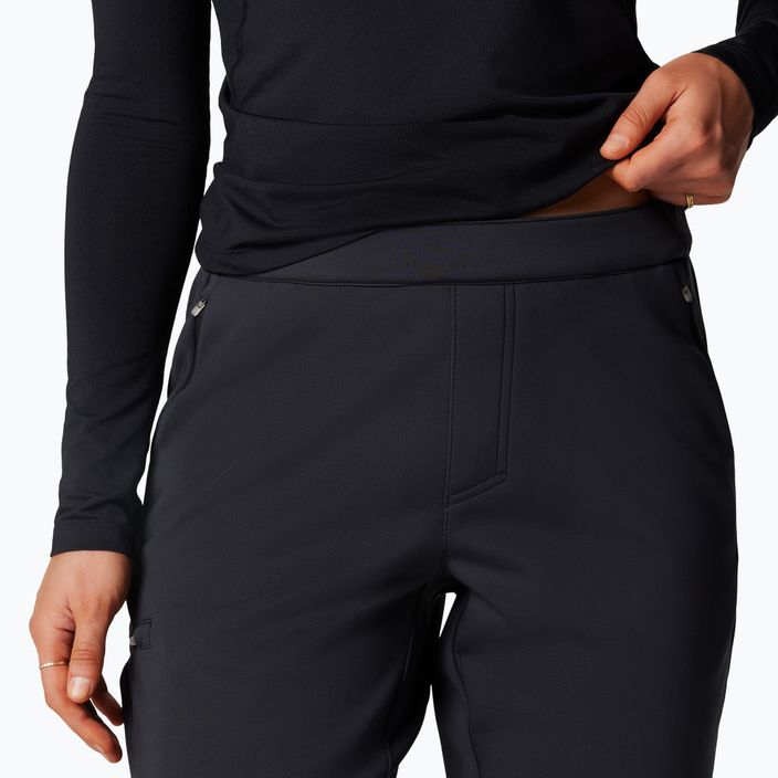 Pantaloni da trekking da donna Columbia Vast Canyon High nero 4